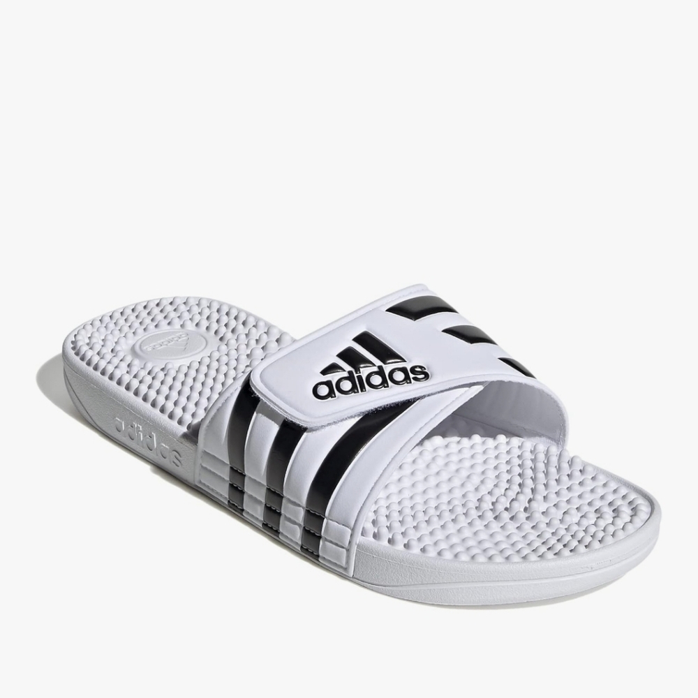 adidas White and Black Men's Sandals